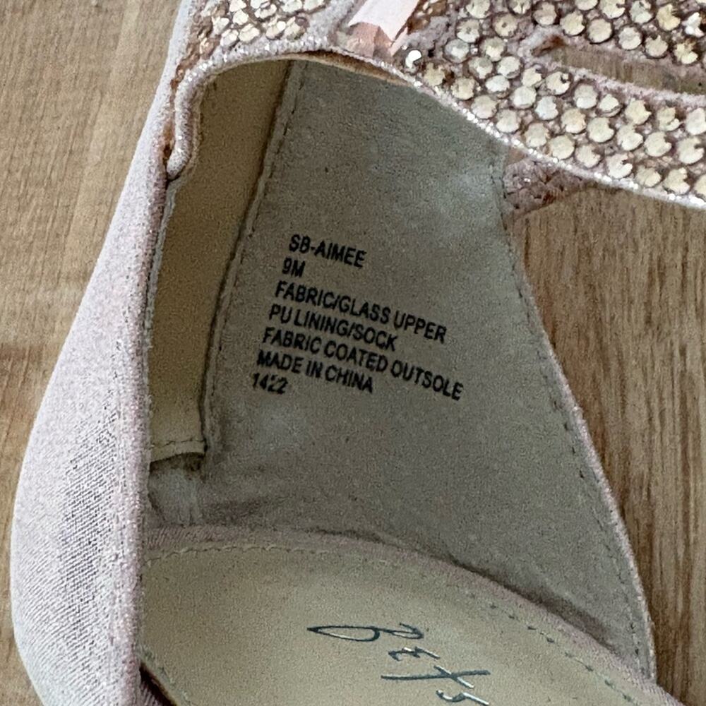 Betsy Johnson blush pink Aimee heel sandals - Picture 12 of 14